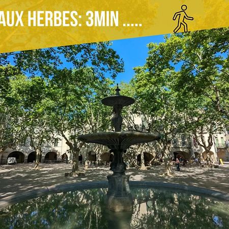 Ulysse, Appartement Spacieux Au Centre Historique D'Uzes En Rez-De-Chaussee Avec Exterieur, Proche Parking Des Marroniers エクステリア 写真