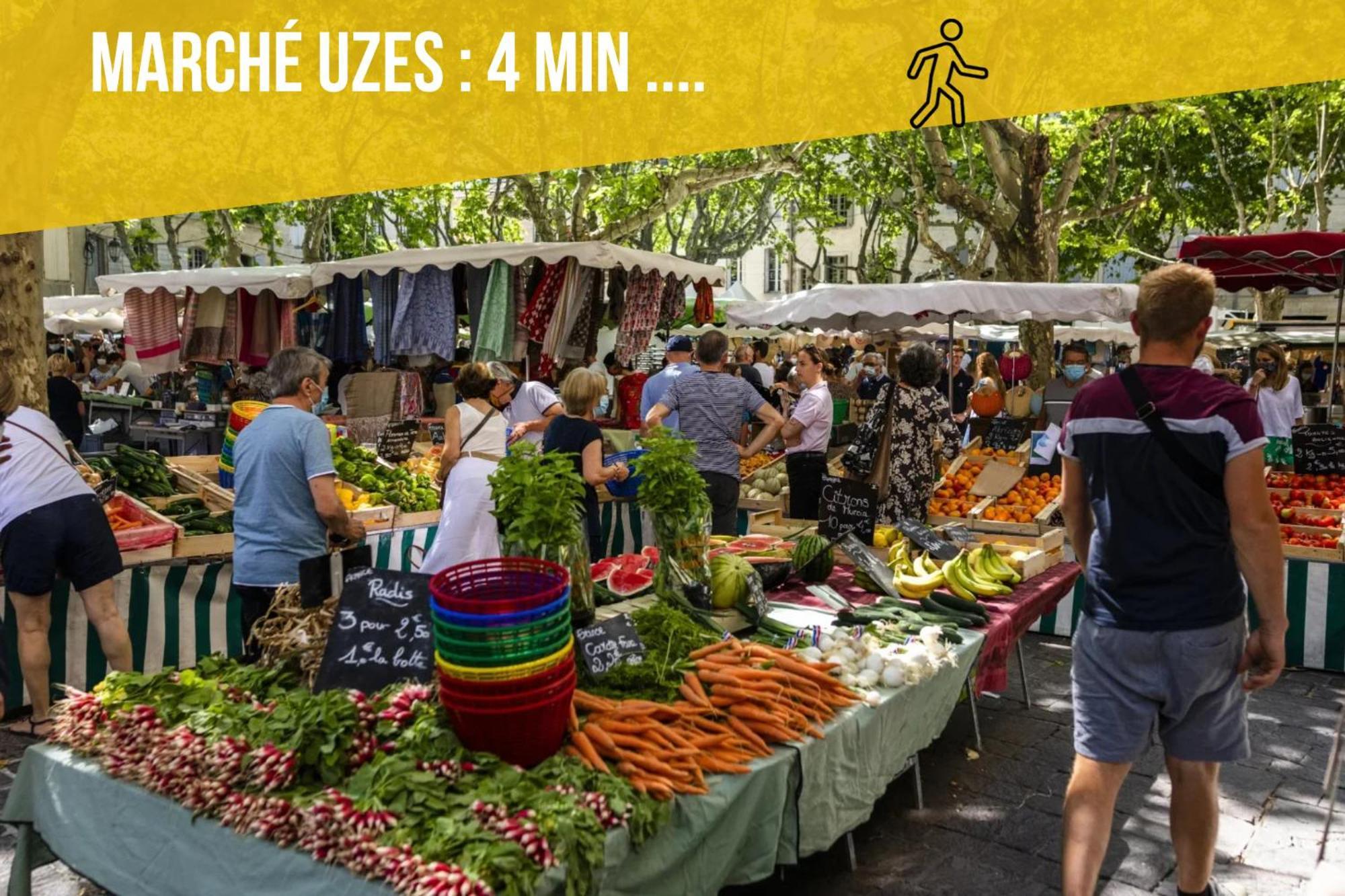 Ulysse, Appartement Spacieux Au Centre Historique D'Uzes En Rez-De-Chaussee Avec Exterieur, Proche Parking Des Marroniers エクステリア 写真