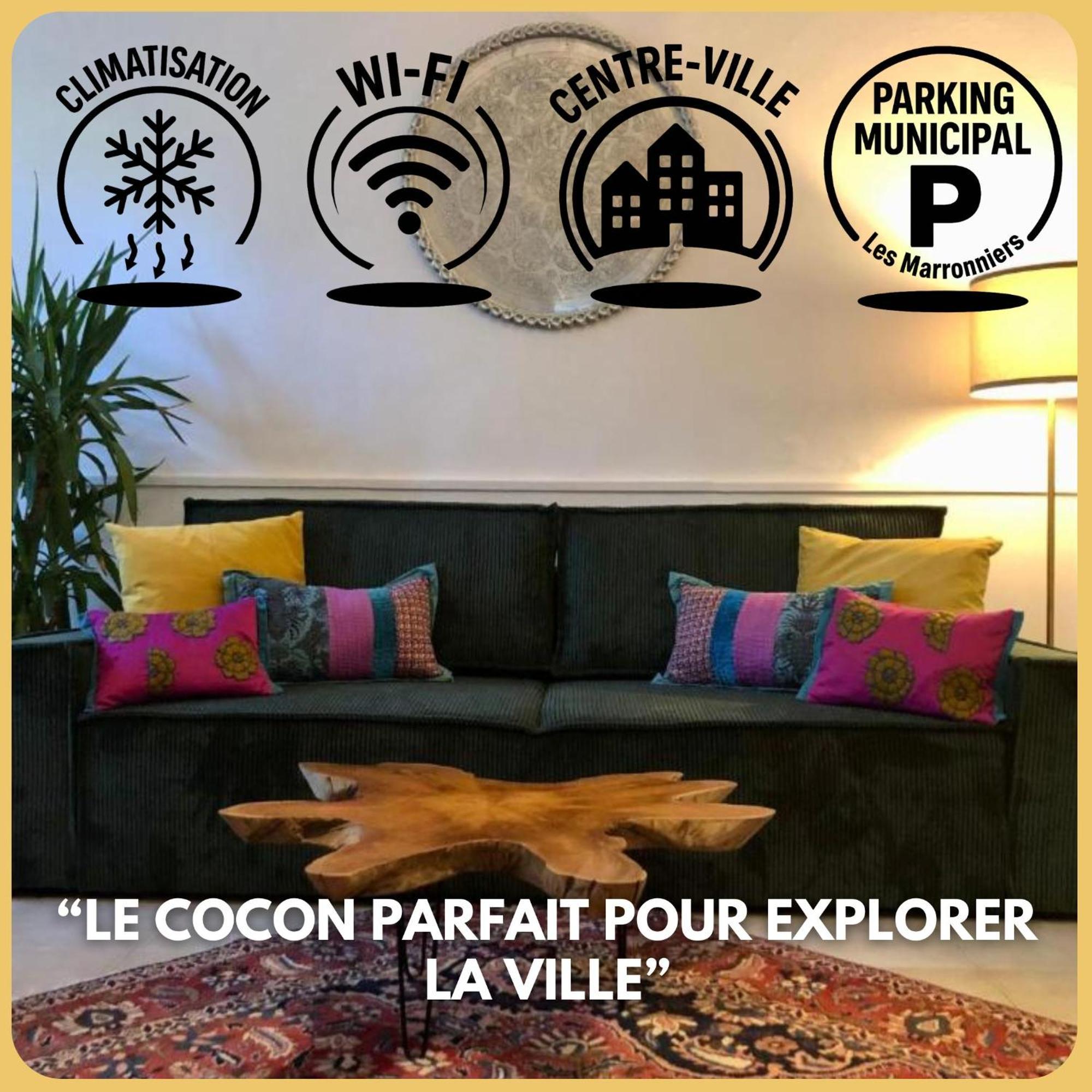 Ulysse, Appartement Spacieux Au Centre Historique D'Uzes En Rez-De-Chaussee Avec Exterieur, Proche Parking Des Marroniers エクステリア 写真